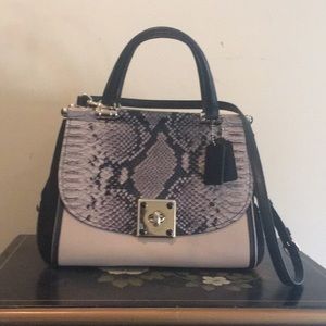 Coach Exotic Color block Drifter Carryall